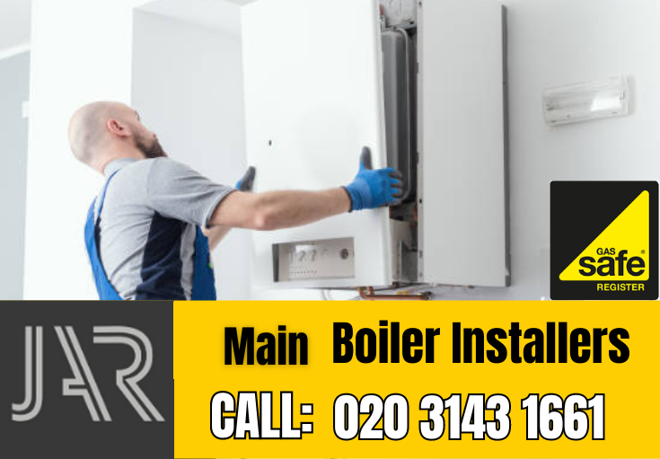 Main boiler installation Cockfosters